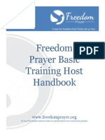 Freedom Prayer Host Handbook