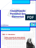 Classificação Periódica Dos Elementos