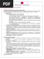 Resumo de Cirurgia Geral