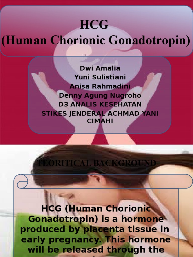 HCG Pregnancy Test Procedure Guide | PDF