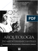 BRUNO, Maria Cristina CERQUEIRA, Fábio FUNARI, Pedro Paulo. Arqueologia Do Mediterrâneo Antigo.