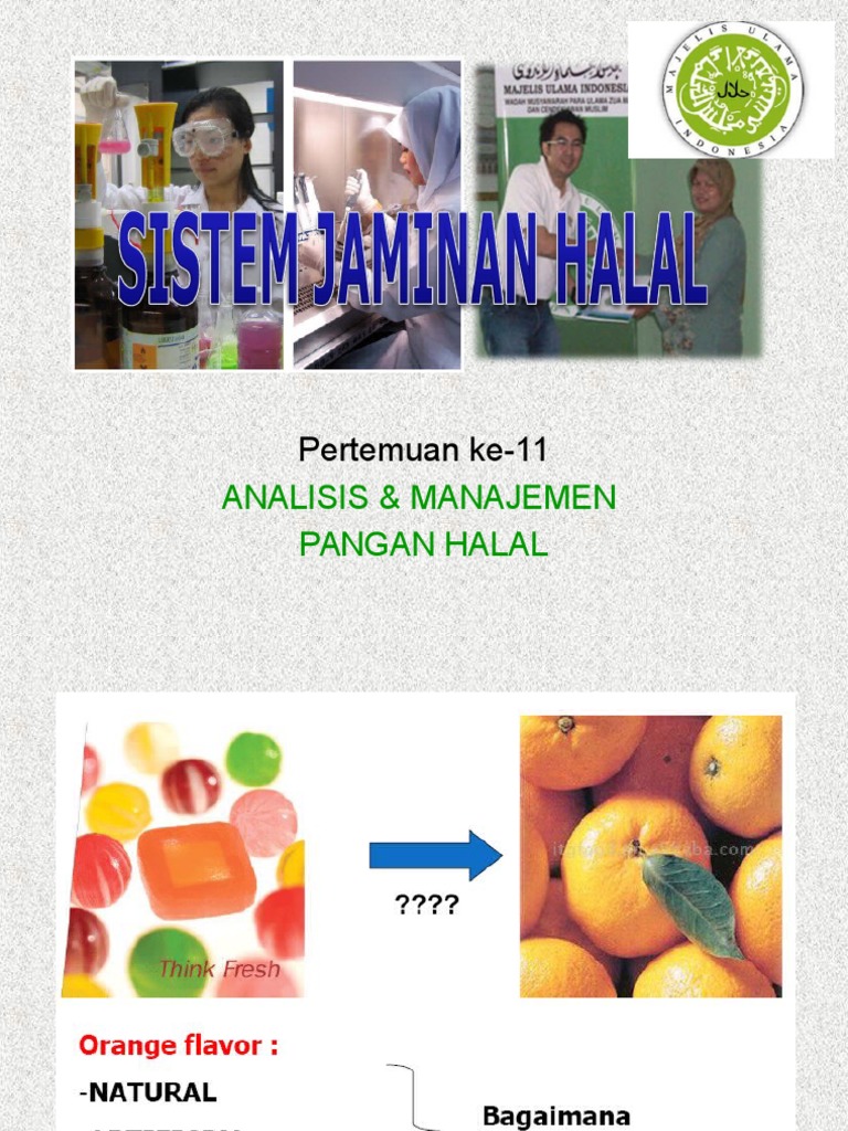 sistem jaminan halal malaysia