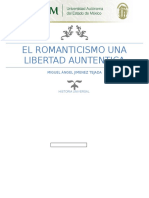 El Romanticismo, una libertad auténtica