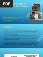 Geotek-Rock Engineering For Underground