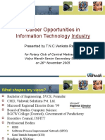 Career Opportunities in Indian IT Industry