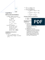 Addmath (F4) : Chapter 5: Indices & Logarithms