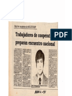 Mundocoop Abril 1991- TRABAJADORES DEL SECTOR COOPERATIVISMO PERUANO 