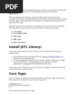 How To Install JSTL Library