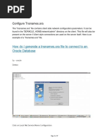 TNSNames.ora Configuration