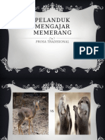 Pelanduk Mengajar Memerang