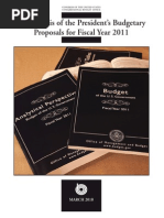 Download An Analysis of the Presidents Budgetary Proposals for Fiscal Year 2011 by thecynicaleconomist SN31342620 doc pdf