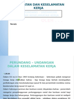 Perundang - Undangan Dalam Keselamatan Kerja