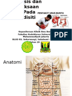 Anamnesis Dan Pemeriksaan Fisik Pada Appendisitis