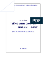 BCVT - Bai Giang Tieng Anh Chuyen Nganh DTVT 2010 - Ths - Nguyen Quynh Giao, 163 Trang PDF