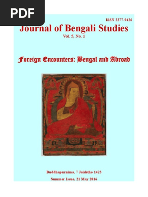 Journal Of Bengali Studies Vol 5 No 1 Soviet Union