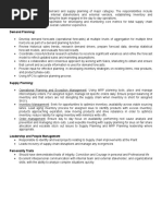 Demand Planner CV