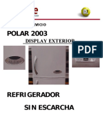 MABE Manual POLAR 2003 CON DISPAY EXTERIOR