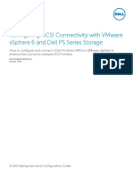 Configure ISCSI With VSphere 6 and PS Series Storage Dell (TR1075)