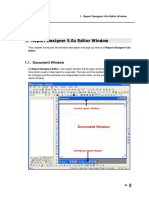 Report Designer 5.0u Editor Window Features
