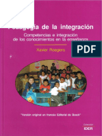 Pedagogia de La Integracion (Xavier Roegiers)