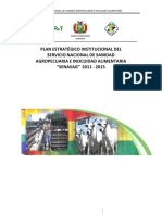 Plan Esstrategico Institucional 2011-2015