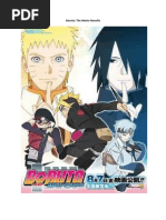 Naruto Special Gaiden Boruto Naruto The Movie