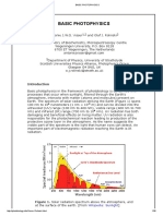 Photophysics Basics Avisser Orolinski Strath Ac