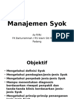 Manajemen Syok