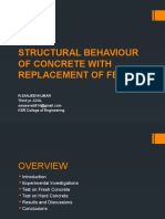 Structural Behaviour of Concrete With Replacement of Fevicol