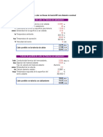 Calculo Aislamiento en Tuberias