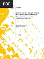 Desafios para a educação indígena