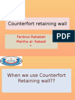 CounterFort Ret Wall fardous rababah