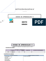 UNIDAD DE APRENDIZAJE 6° ED. PRIMARIA MES DE MAYO 2016