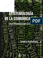 Sandra Valdettaro-epistemologia de La Comunicaci N-eBook