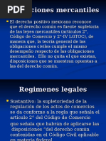 OBLIGACIONES MERCANTILES