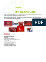 Exemplo Plano de Negocio Sports Cafe