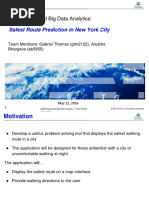 Safest Route Prediction in Urban Areas Final Presentation