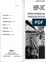 HP-11C Owner's Manual and Problem-Solving Guide