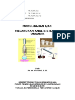 Isi Modul Analisis Bahan Organik