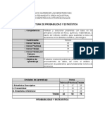 Syllabus Probabilidad y Estadi - Stica Sept 2015 PDF