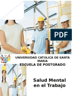 Salud Mental en El Trabajo