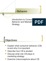 Introduction to Consumer Behavior and Marketing Strategy