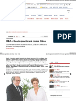 OEA Critica Impeachment Contra Dilma - Brasil - O Dia