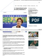 Para 'Financial Times', Impeachment Pode Ser Apenas o Início de Mais Problemas e Jogar País 'No Caos' - BBC Brasil