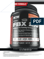 FBX 2.0 (Full Blown Extreme) Pre Workout by Max Muscle Sports Nutrition