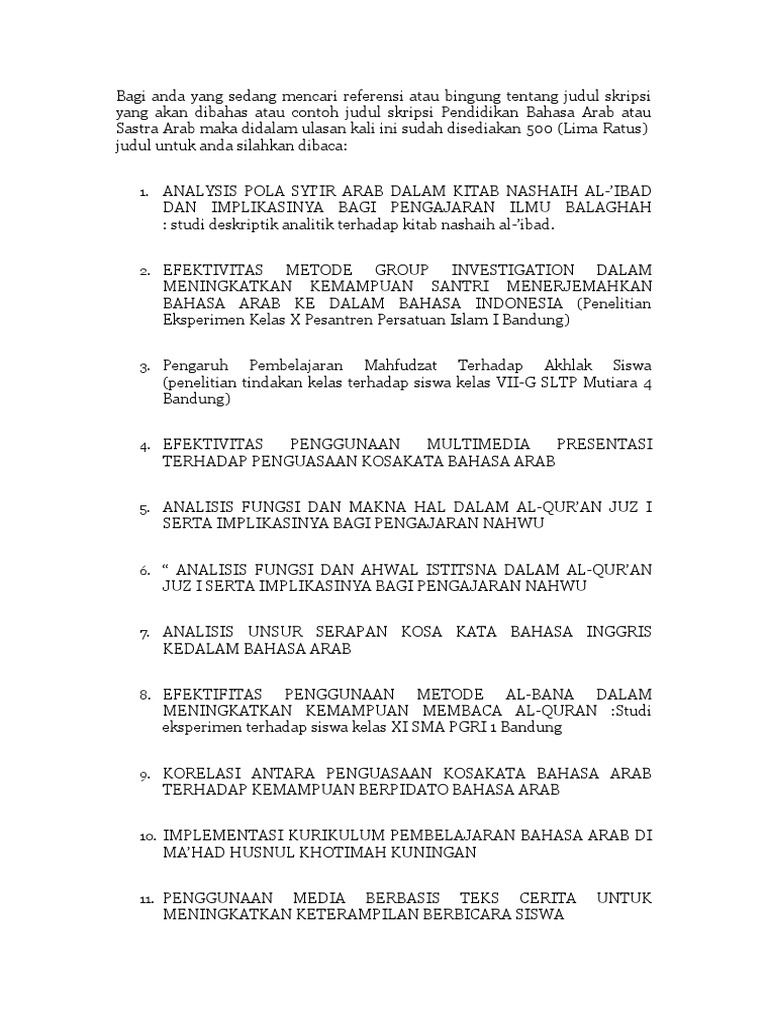 Bagi Anda Yang Sedang Mencari Referensi Atau Bingung Tentang Judul Bagi Anda Yang Sedang Mencari Referensi Atau Bingung Tentang Judul