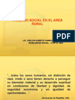 Trabajo Social en Área Rural