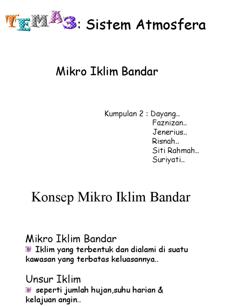 Geografi 1pulau haba bandar.