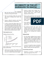 SW24- Tarun Preet Singh Policy Brief - Childhood Obesity in the US