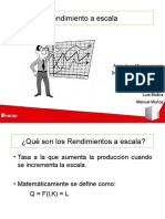 Microeconomia Rendimientos A Escala